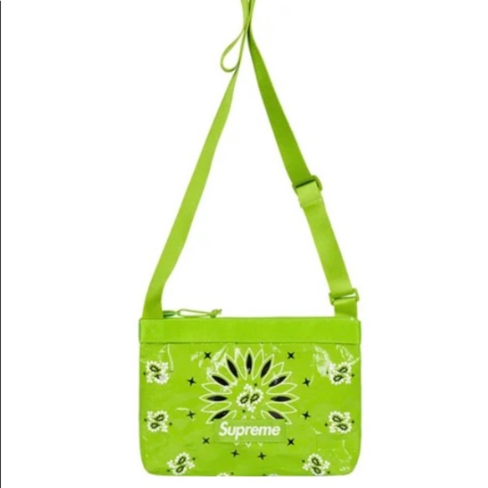 Supreme Bandana Tarp Side Bag